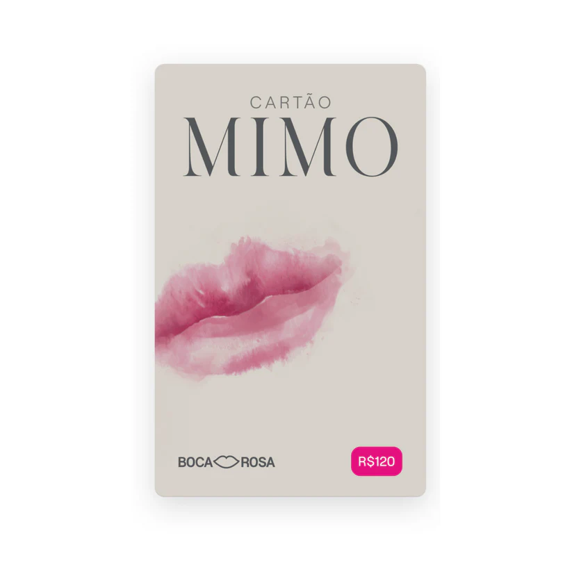 Cartão Mimo R$ 120
